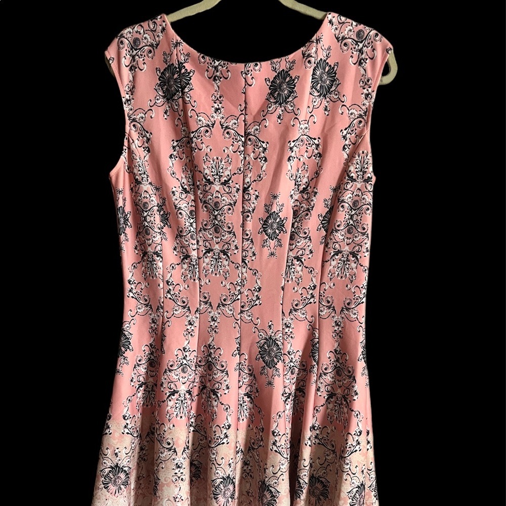 Danny and Nicole’s size 12 A-line sleeveless dress